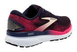 Brooks Ghost 16 2A Peacoat/Raspberry/Apric Womens #color_black-multi-pinks-purples