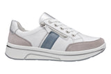 Ara Sapporo 3.0 12-27534 Pebble Grey/White/Silver/Aqua Womens