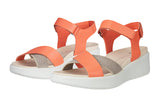 Ecco Flowt Wedge Coral Womens #color_pink-coral