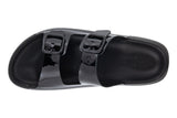 Ecco Cozmo Buckle Black Patent Womens #color_black