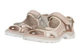 Ecco Offroad Multicolor Limestone Womens #color_brown-multi-metallics