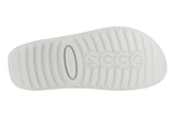 Ecco Cozmo Buckle Bright White Patent Womens #color_white