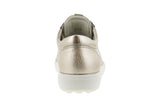 Ecco Soft 7 Pure White Gold Womens #color_metallic-silver