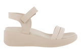 Ecco Flowt Wedge Limestone/Limestone Womens