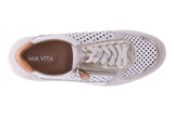 Mia Vita Baxley White/Champagne Womens #color_white-multi