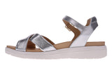 Mia Vita Blaire Silver Womens #color_metallic-silver