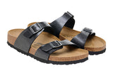 Birkenstock Sydney R Graceful Licorice Birko-Flor Womens #color_black