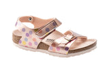 Birkenstock Colorado N Electric Metallic Dots Copper Birko-Flor Girls #color_prints-shapes