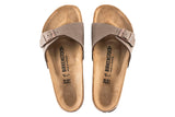 Birkenstock Madrid R Mocca BirkiBuc Womens #color_brown