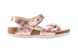 Birkenstock Colorado N Electric Metallic Dots Copper Birko-Flor Girls #color_prints-shapes