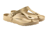 Birkenstock Gizeh EVA R Glamour Gold Unisex #color_metallic-gold