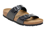 Birkenstock Sydney R Graceful Licorice Birko-Flor Womens #color_black