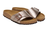 Birkenstock Catalina R Graceful Taupe Birko-Flor Womens #color_metallic-bronze