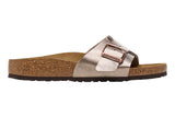 Birkenstock Catalina R Graceful Taupe Birko-Flor Womens #color_metallic-bronze