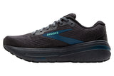 Brooks Ghost Max 2 D Ebony/Cockatoo/Blue Sapphire Mens #color_black-multi-blues