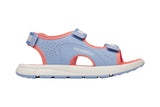 Merrell Panther Sandal 3.0 Blue/Coral Junior #color_blue-multi-reds-oranges