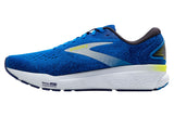 Brooks Ghost 16 D Electric Blue/Navy/Lemon Mens #color_blue-multi-yellows