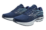 Mizuno Wave Inspire 20 D Estate Blue/White/River Blue Mens #color_blue-multi-white