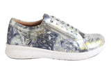 Ziera Solar XF Navy-Silver Floral Womens