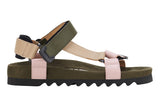 Rollie Nation Sandal Tooth Wedge Blush Camo Womens