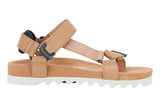 Rollie Nation Sandal Tooth Wedge Soft Tan Womens #color_brown-camel