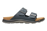 Birkenstock Arizona Cross Town R Black Oiled Leather Womens #color_black