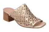 Django and Juliette Feefis Champagne Womens #color_metallic-gold