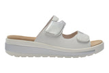 Ziera Genra W White-Silver Womens #color_white