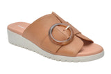 Django and Juliette Madelle Dark Tan-White Womens #color_brown-tan