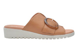 Django and Juliette Madelle Dark Tan-White Womens #color_brown-tan