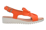 Django and Juliette Malika New Orange-White Womens #color_orange