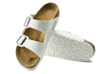 Birkenstock Arizona R White Birko-Flor Womens #color_white