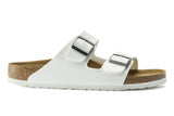 Birkenstock Arizona N White Birko-Flor Womens