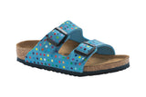 Birkenstock Arizona N Digital Dots Sky Blue Synthetic Unisex #color_prints-shapes