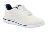 Propet TravelActiv Axial White/Navy Womens #color_white