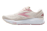 Brooks Ghost 16 B Coconut/Zephyr/White Womens #color_grey-multi-pinks-purples