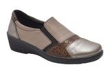 Cabello CP461-18 Taupe Combo Womens #color_brown-multi