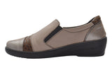 Cabello CP461-18 Taupe Combo Womens #color_brown-multi