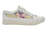 Ziera Danni XF White-Pansy Print Womens #color_white-multi