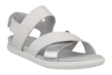Ecco Samara White/Pure Silver Womens #color_white-multi-metallics