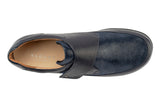 Klouds Jordyn Navy Print Stretch Womens #color_navy