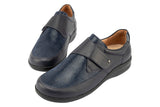 Klouds Jordyn Navy Print Stretch Womens #color_navy