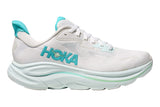 Hoka Clifton 10 B White/Cielo Blue Womens