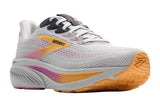 Brooks Ghost 17 D Oyster/Apricot/Pink Womens #color_grey-multi-pinks-purples