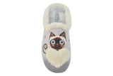 Devalverde Cat Grey Womens #color_prints-characters