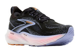 Brooks Glycerin 22 B Black/Blue Heron/Orange Womens #color_black-multi