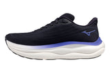Mizuno Wave Sky 9 B Odyssey Grey/Striking Coral/Iris Bloom Womens #color_purple-multi
