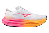 Mizuno Wave Sky 9 D White/Tang Orange/Pink Tetra Mens #color_white-multi-pinks