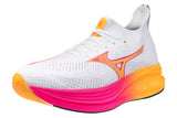 Mizuno Neo Zen White/Tang Orange/Pink Tetra Unisex #color_white-multi-pinks