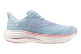 Mizuno Wave Rider 29 D Nantucket Breeze/Orchid Petal/Bleached Mauve Womens #color_blue-light-blue